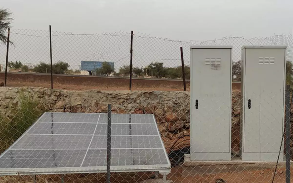 Mauritania Site Energy Storage Cabinet Project (2022)