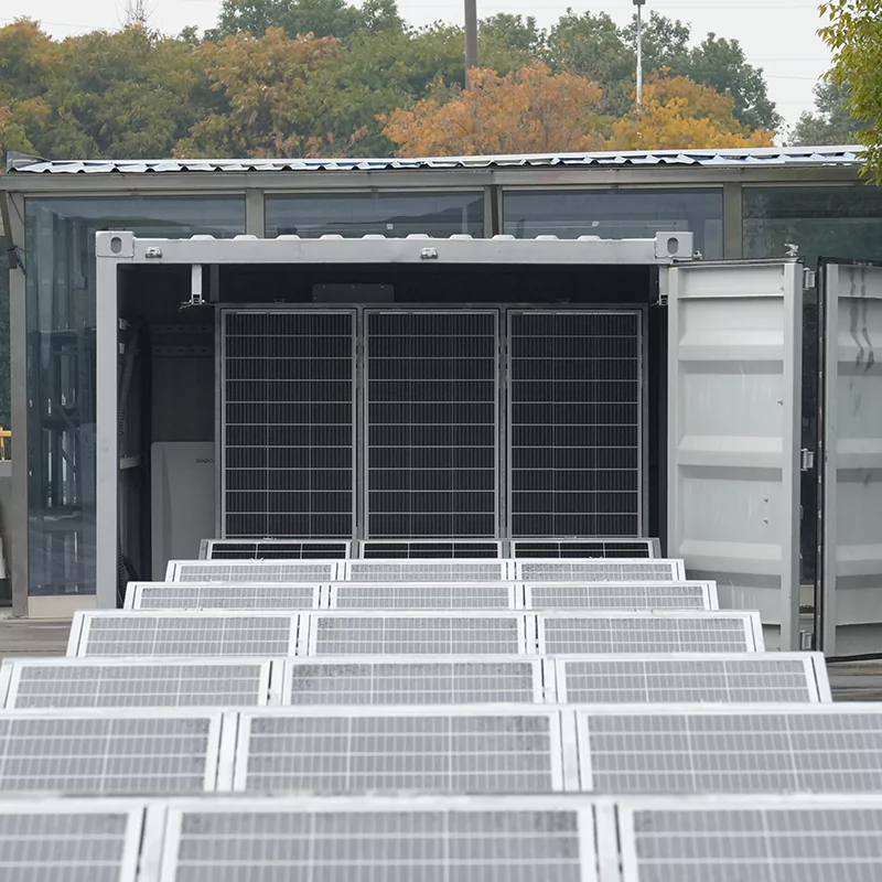 10ft Mobile Solar Generator System 40KW | Versatile Power for Field Applications