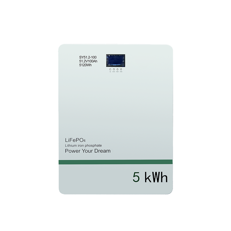 Wall-Mounted Battery 51.2V 100AH, 51.2V 200AH, HJ-HBL Battery