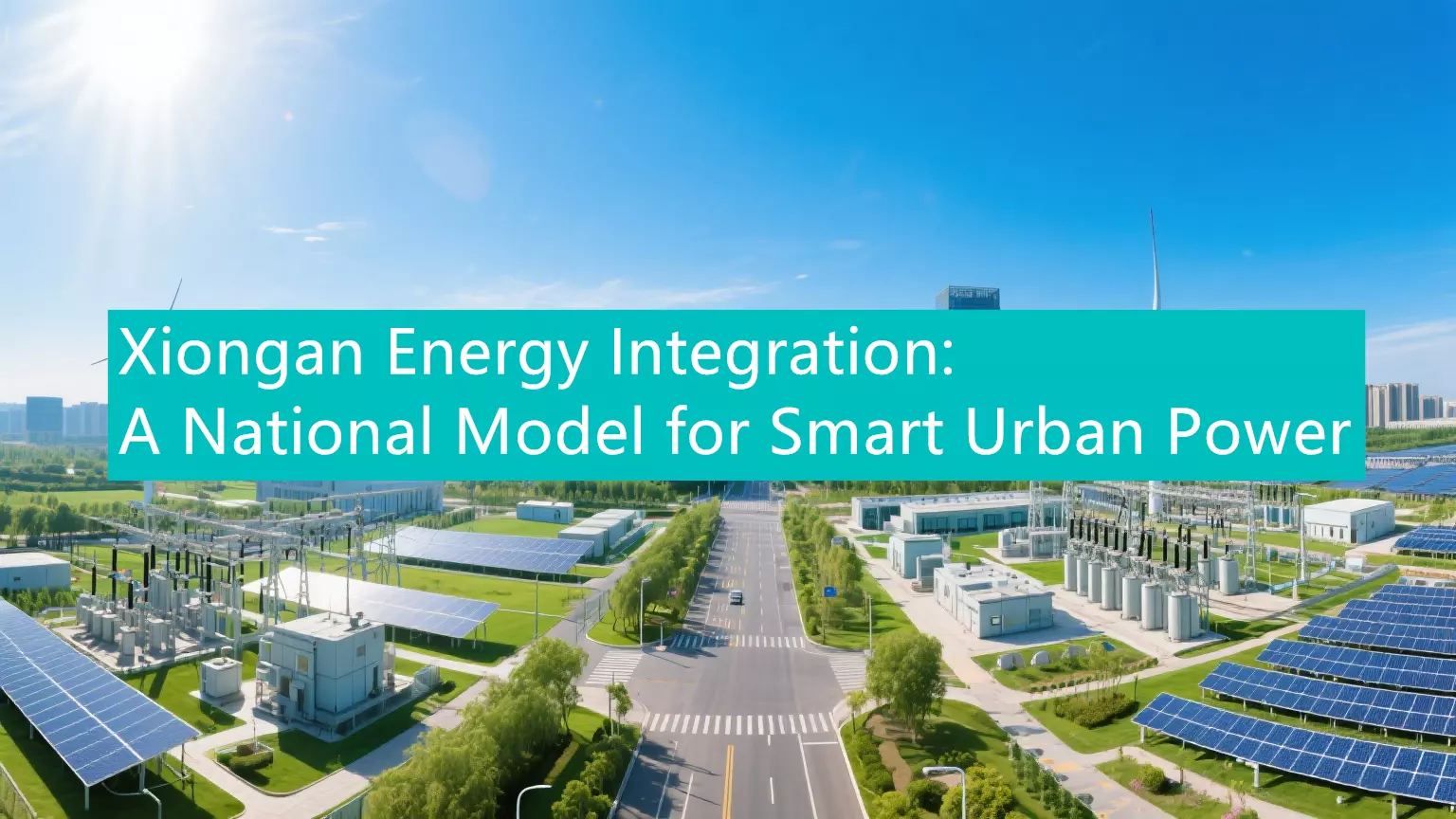Xiongan Energy Integration: A National Model for Smart Urban Power