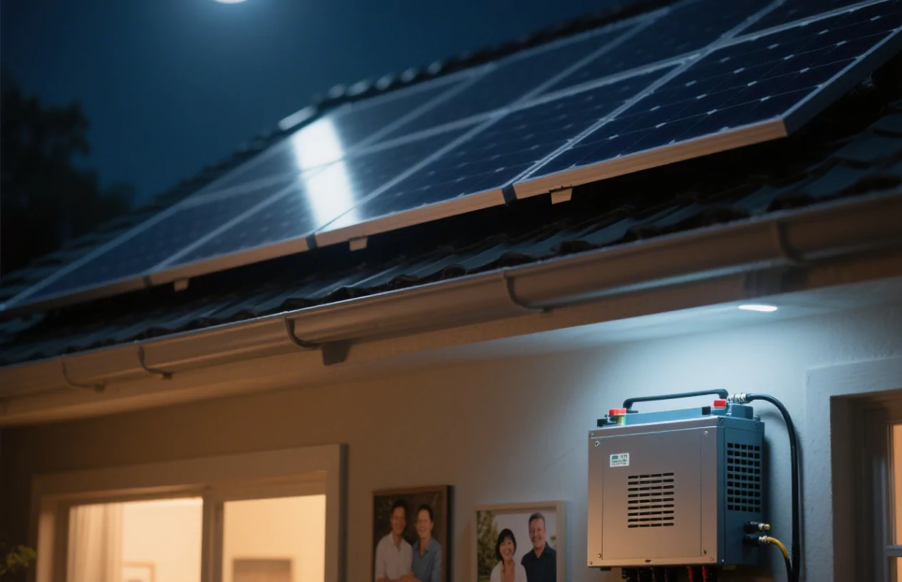 Home solar power—batteries are too expensive!? Here’s a tip.