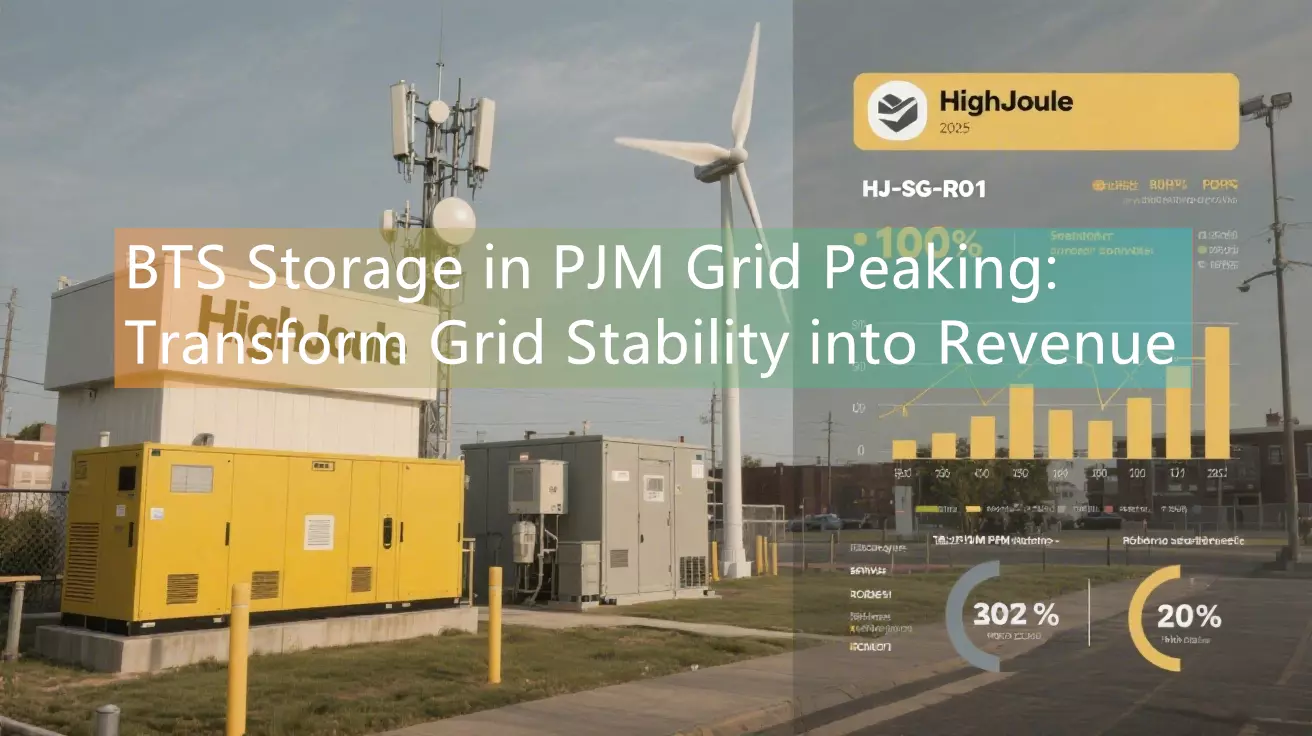 BTS Storage in PJM Grid Peaking: Transform Grid Stability into Revenue