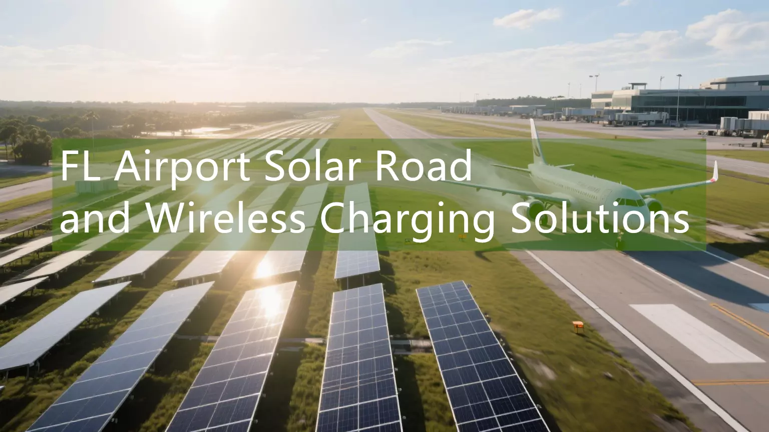 FL Airport Solar Road and Wireless Charging Solutions
