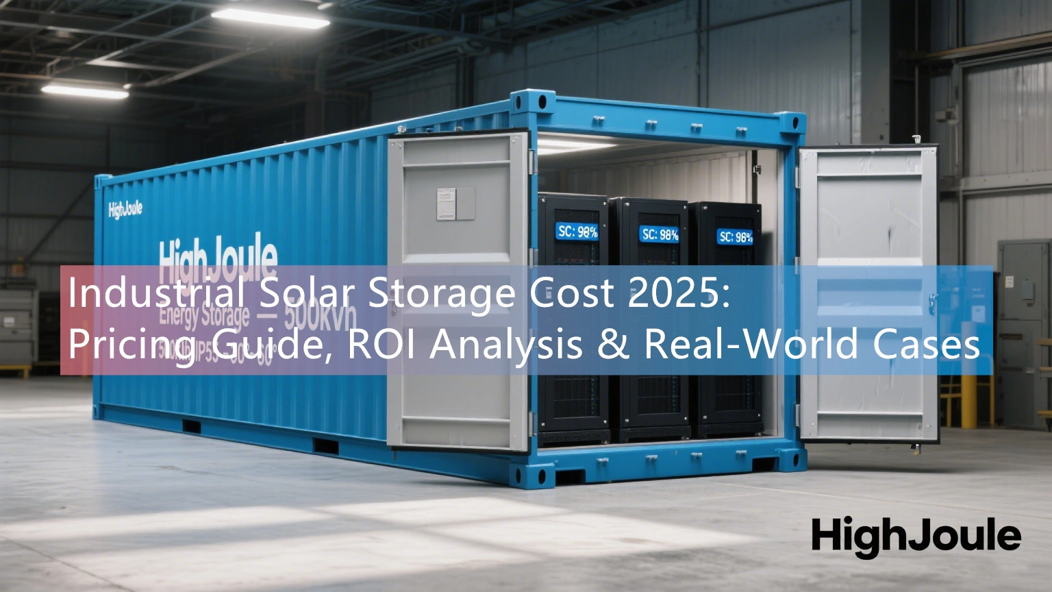 Industrial Solar Storage Cost 2025: Pricing Guide, ROI Analysis & Real-World Cases