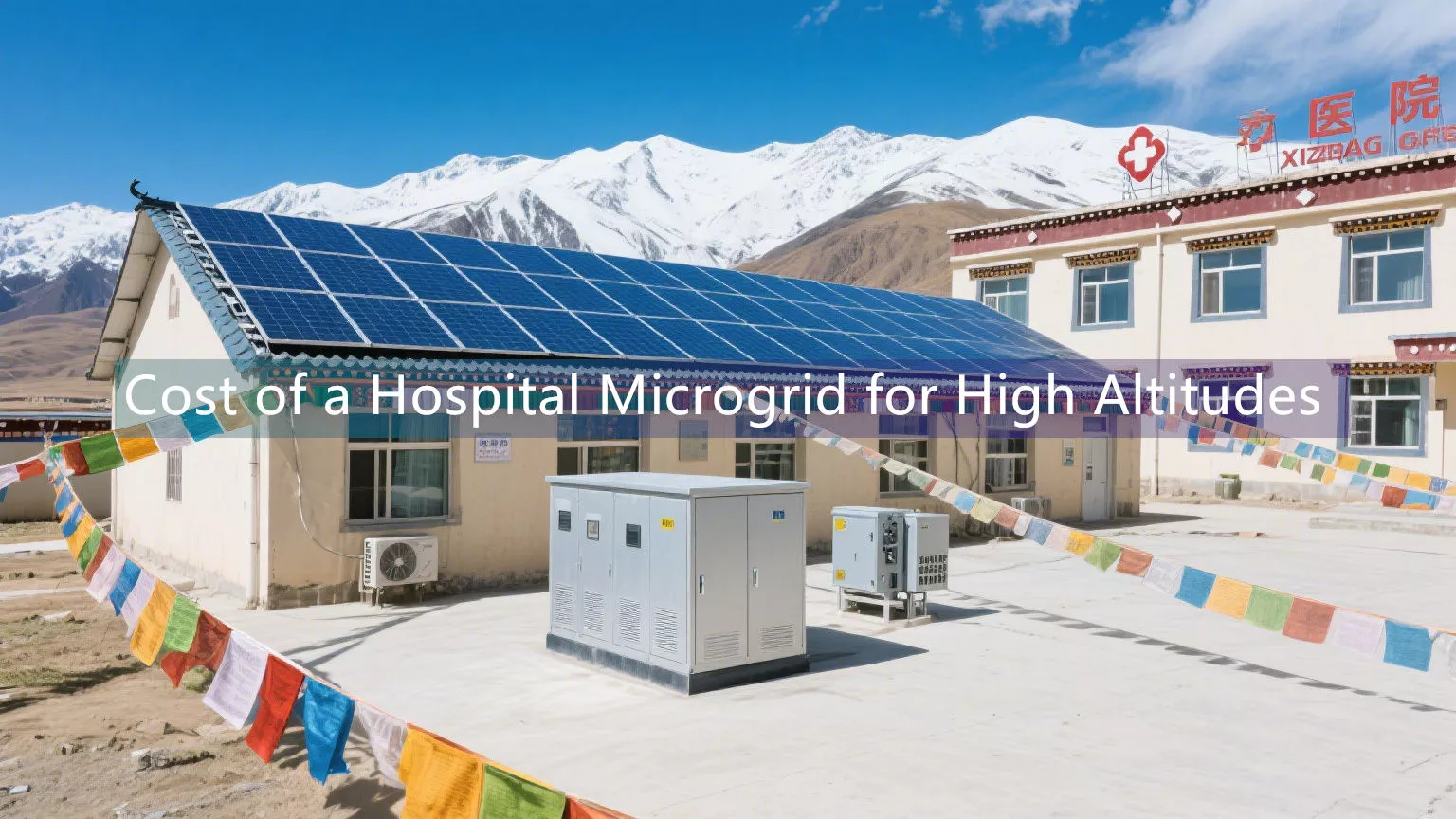 Cost of a Hospital Microgrid for High Altitudes