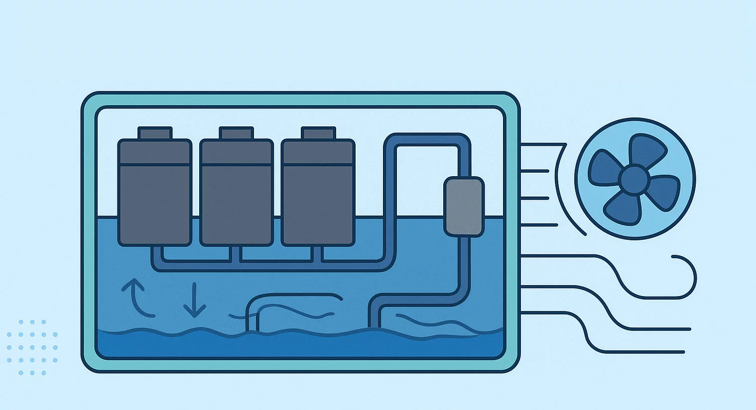 Keep Batteries Cool: The Secret of Liquid Cooling Systems
